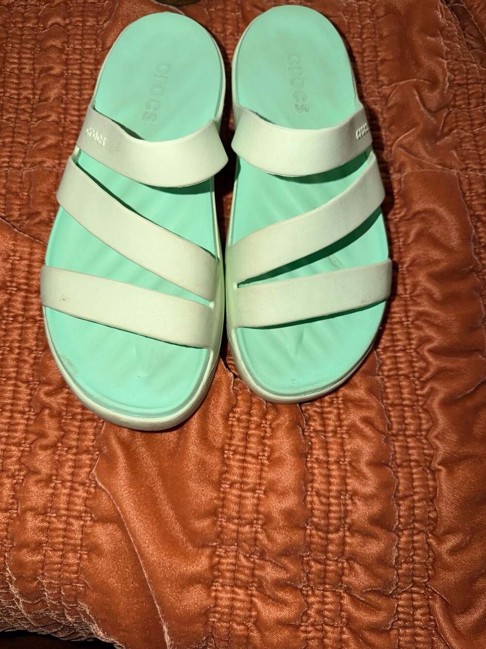 Crocs Getaway Strappy Sandals Jade Tint